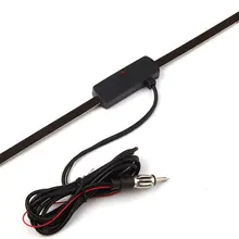 1 шт., 12 В, скрытая усиленная антенна для автомобиля, грузовика, мотоцикла, лодки, тележки для гольфа, кемперы, усиленные AM, FM радио, стерео аксессуары для автомобиля