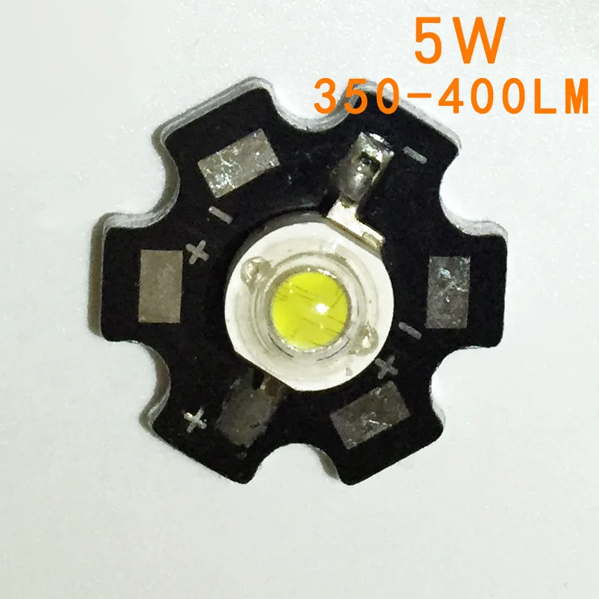 

10pcs 5W white LED Heat Sink Aluminum Base Plate PCB Board Substrate 20mm LM Parts / Flashlight / Bulb Spotlight for DIY lights