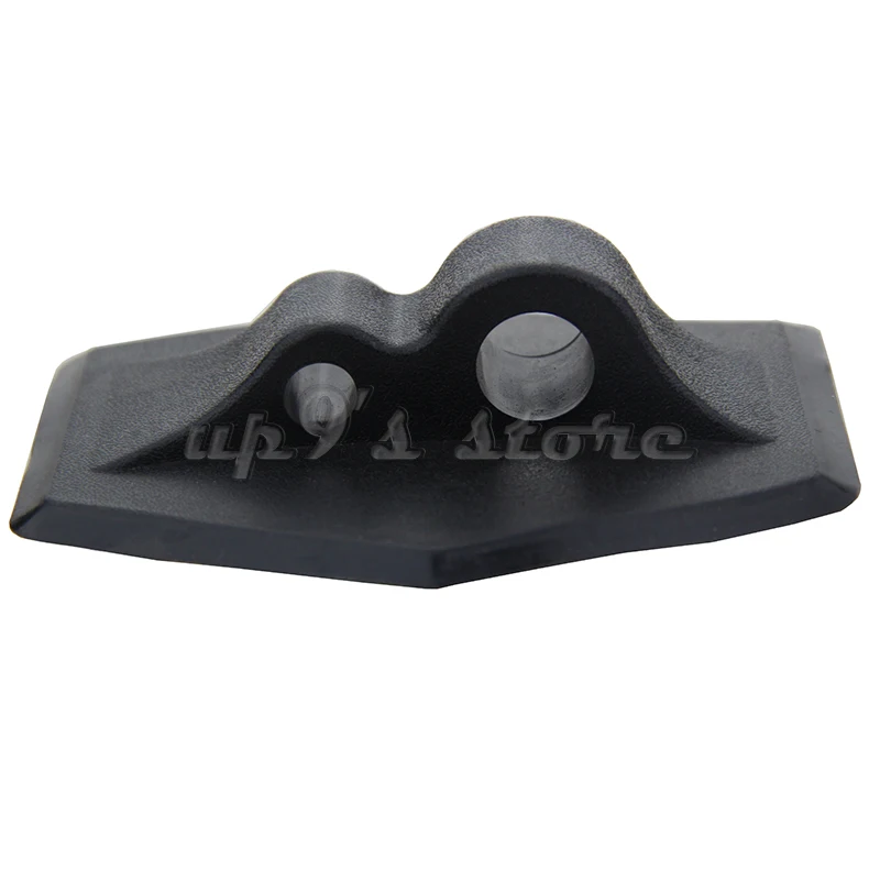 

2pcs Double Hole Rope Buckle Grey/Black for Kayak Inflatable Boat Raft Dinghy Boat Accessories