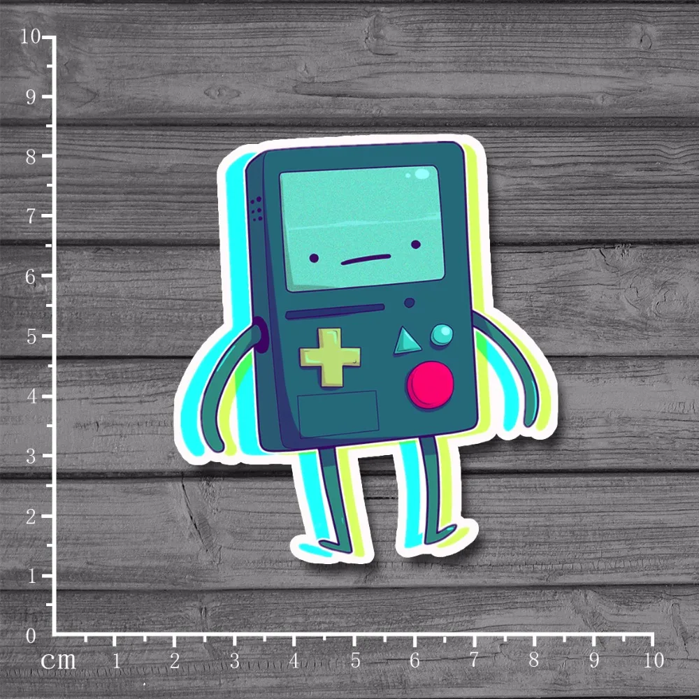 Милые канцелярские принадлежности для скрапбукинга Gameboy наклейки ноутбука