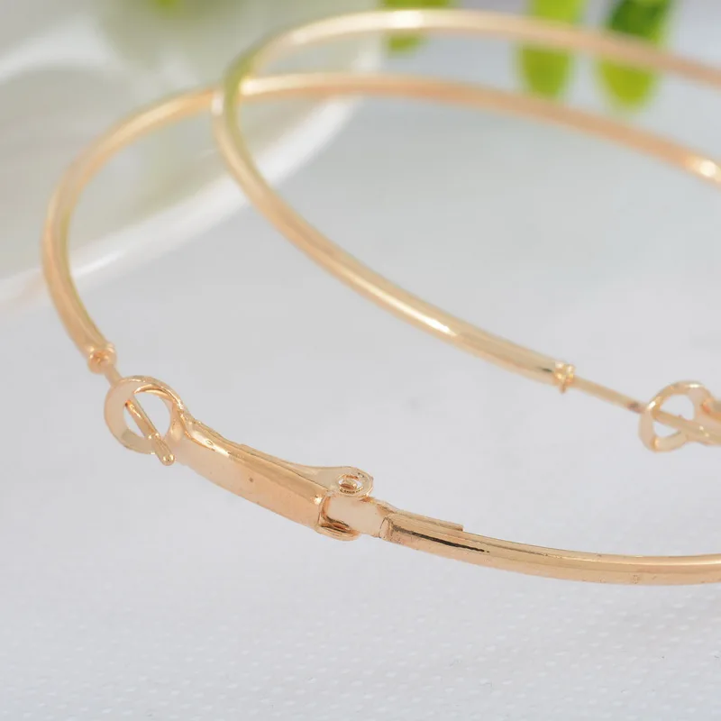Серьги кольца женские круглые тонкие 6 3x5 9 см 1 пара|jewelry chain link styles|jewelry gift boxes for
