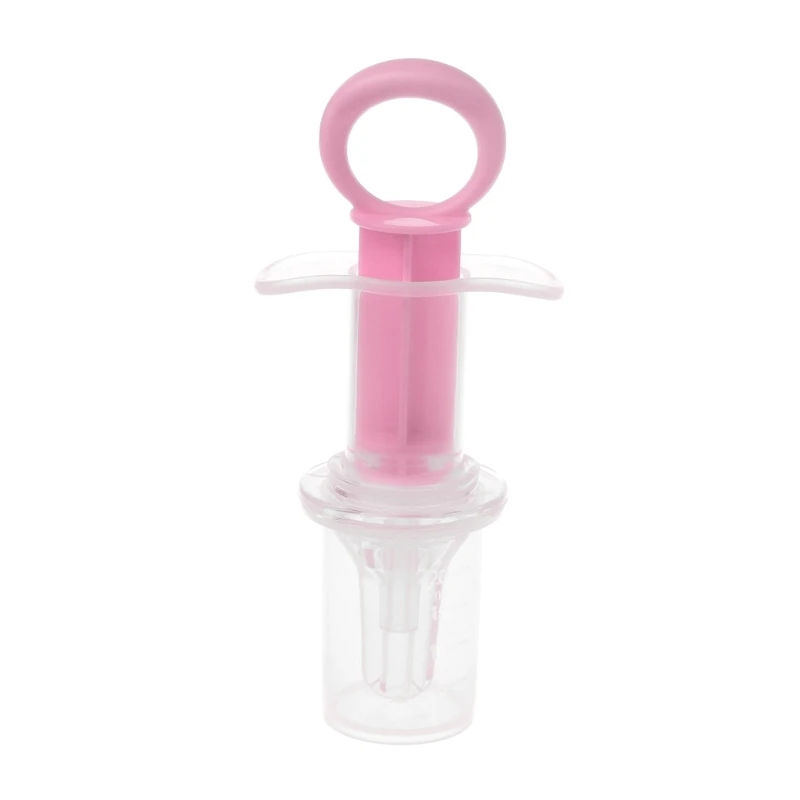 Для маленьких детей Smart медицина игла дозатора подачи Squeeze медицина капельница диспенсер соска для кормления посуда - Цвет: Pink