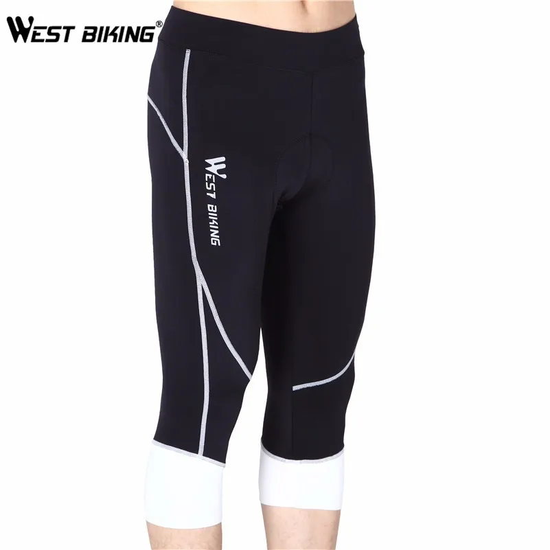 WEST BIKING Original Brand Female Cycling Outdoor Sport Cycle Under Shorts Capri 3D Gel Pad Breathable Women's Bike Knicker Wear WEST BIKING Original Brand Female Cycling Outdoor Sport Cycle Under Shorts Capri 3D Gel Pad Breathable Women's Bike Knicker Wear
