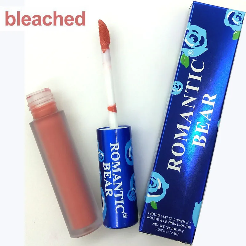 bleached