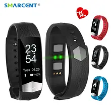 Smarcnet CD01 здоровья SmartBand ЭКГ Heart Rate Приборы для измерения артериального давления Smart Band Фитнес трекер Смарт Браслет для IOS Android