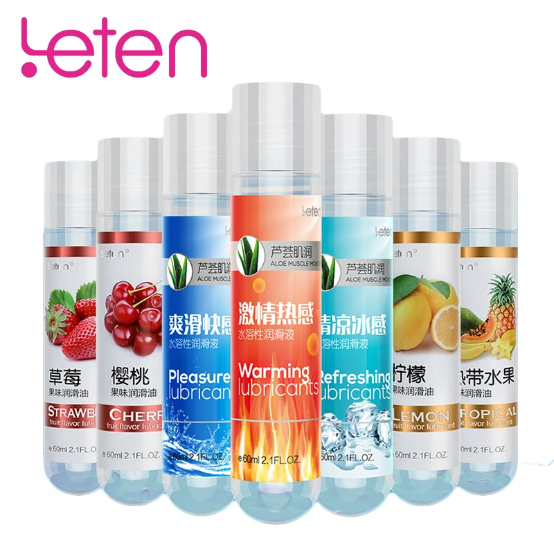 Leten 60ml Aloe Sex Lubricant Sex Toys For Couples Lubrication Vaginal Anal Lubricant Water-based Body Massage Sex Oil Lube New 1 Leten 60ml Aloe Sex Lubricant Sex Toys For Couples Lubrication Vaginal Anal Lubricant Water-based Body Massage Sex Oil Lube New 1