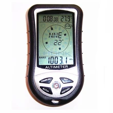 HSEAYM 8 в 1 электронный высотомер компас барометр высота таблице открытый термометр Охота Пеший Туризм Рыбная ловля