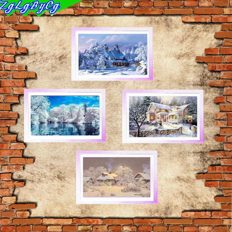 

5D DIY Diamond Painting Needlework Diamond Mosaic Diamond Embroidery swan Pattern Hobbies and Crafts Home Decor Gifts flowers