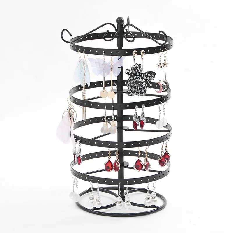 160 Holes 4 Layers Earring Bracelet Necklace Display Jewelry Holder