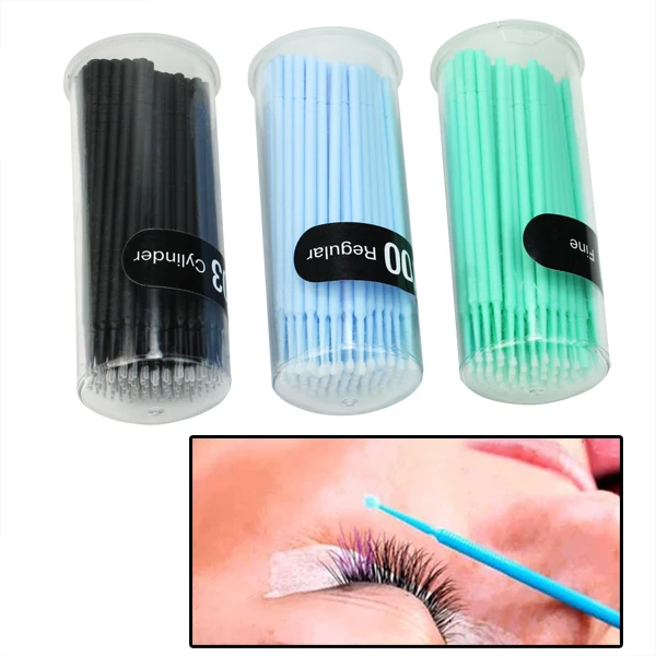

100pcs Eyelash Brush Disposable Comb Mascara Wands Eye Lashes Extension Applicator Spoolers Make Up Brush Tools Accessories