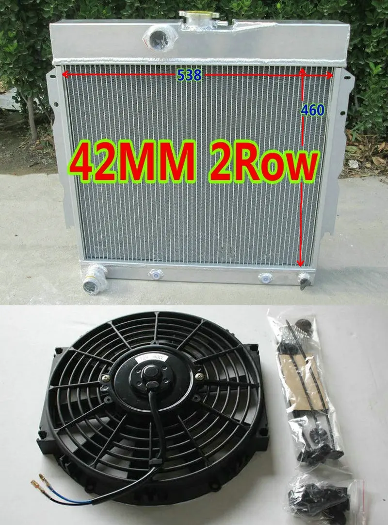 FOR Dodge MOPAR CAR 1963-1969 Plymouth Valient V8 All Aluminum Radiator Fan