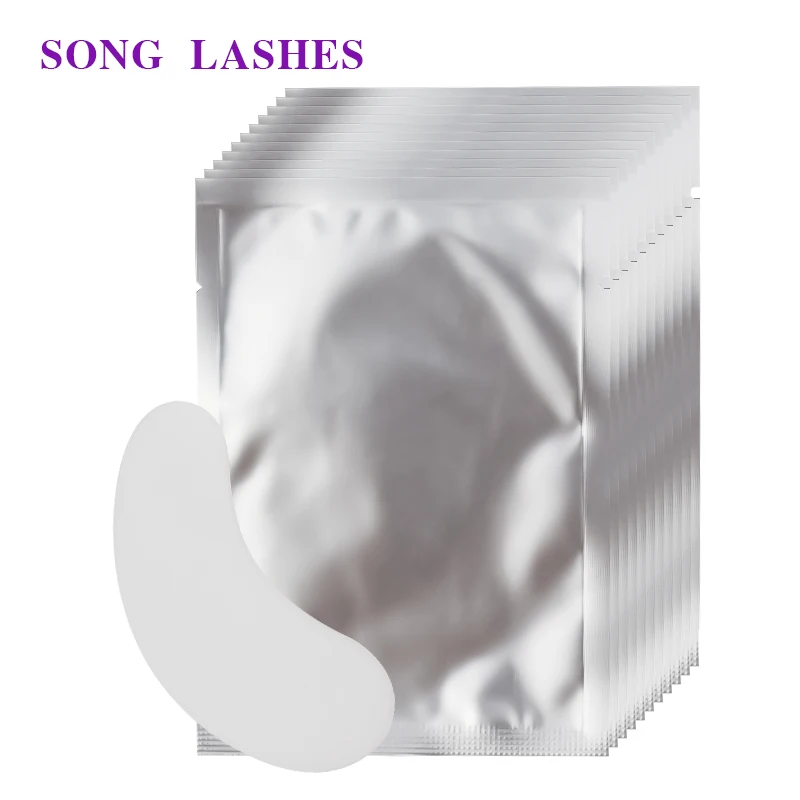 SONG LASHES 3D супер тонкие и мягкие безворсовые гидрогелевые накладные ресницы для наращивания ресниц 2 г за пару