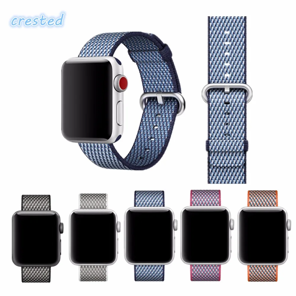 

Nylon strap band for apple watch band 42 mm 38 mm sport bracelet & fabric nylon watchband watch band for iwatch 1 2