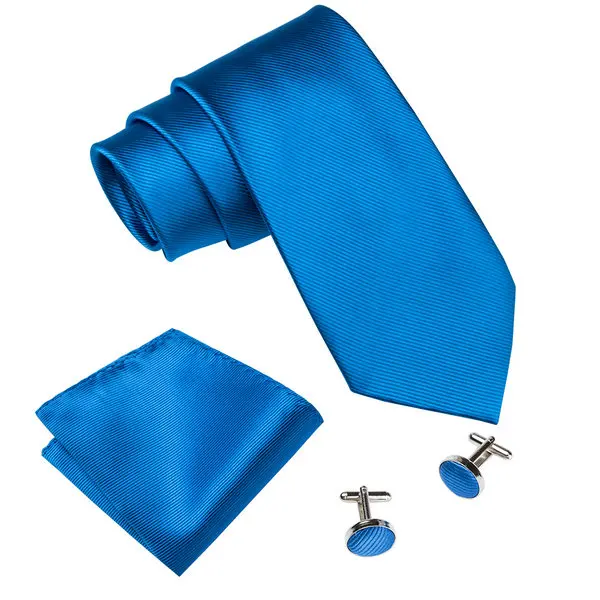 Высокое качество 17 Цвета однотонные Для мужчин, галстук, носовой платок, Запонки Комплект шелковые шеи галстук-бабочка для Для мужчин мужской свадебное торжество деловая встреча дропшиппинг - Цвет: MJ-850