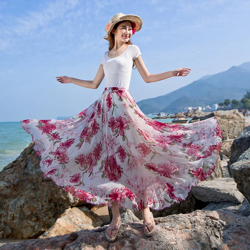 sheer beach skirts