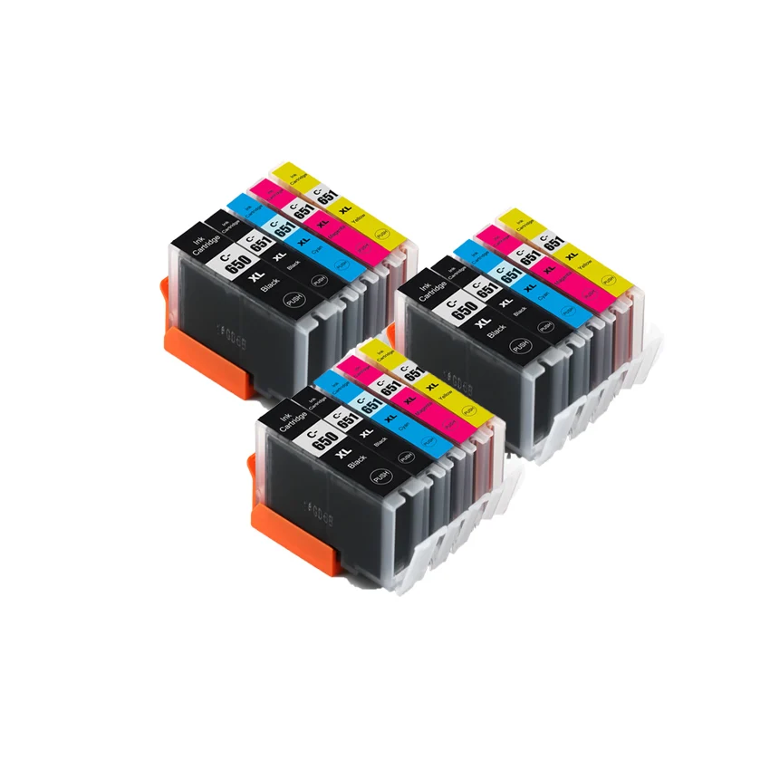 Цветной PGI 650 CLI 651 совместимый чернильный картридж для canon PIXMA MG7560 MX926 MX726 Ip7260/Ip8760
