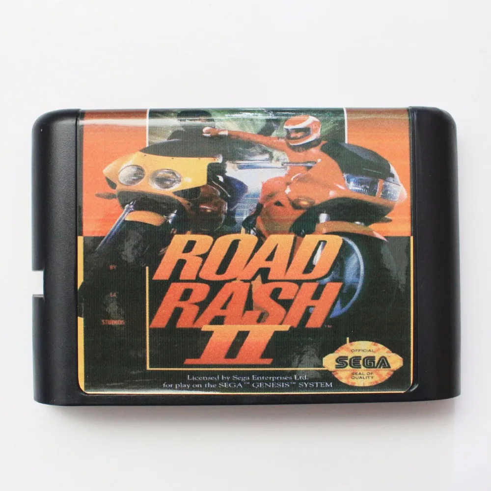 

Road Rash II 16 bit SEGA MD Game Card For Sega Mega Drive For Genesis