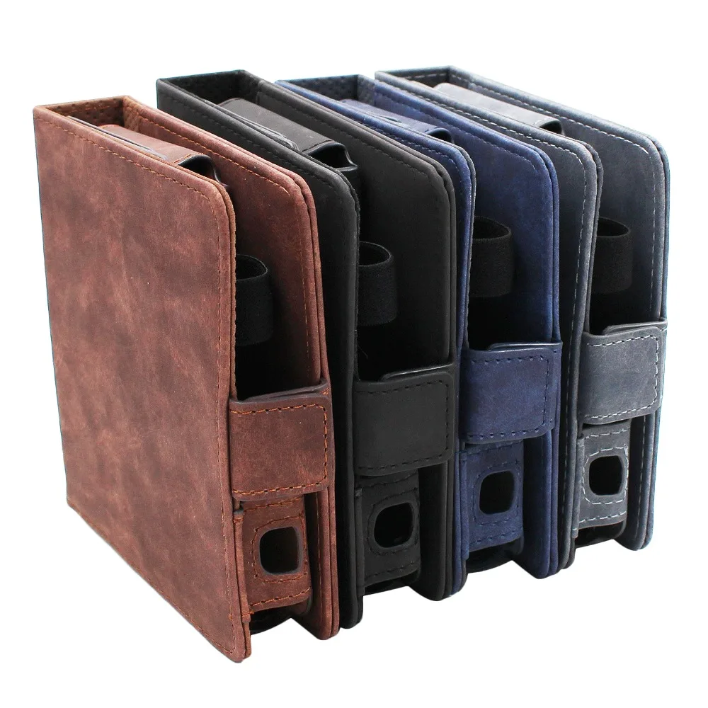 JINXINGCHENG карабин Filp кошелек кожаный чехол для Iqos 2,4 плюс кожаный чехол для Iqos защитные аксессуары 4 цвета