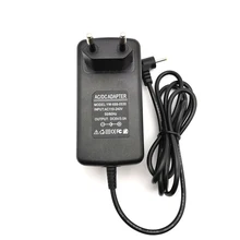 Штепсельная Вилка европейского и американского стандарта, настенное зарядное устройство 5 В, 3 А, разъем 2,5 мм/2,5x0,7 мм для планшетных ПК, блок питания с углом 90 градусов, настоящий 3 А