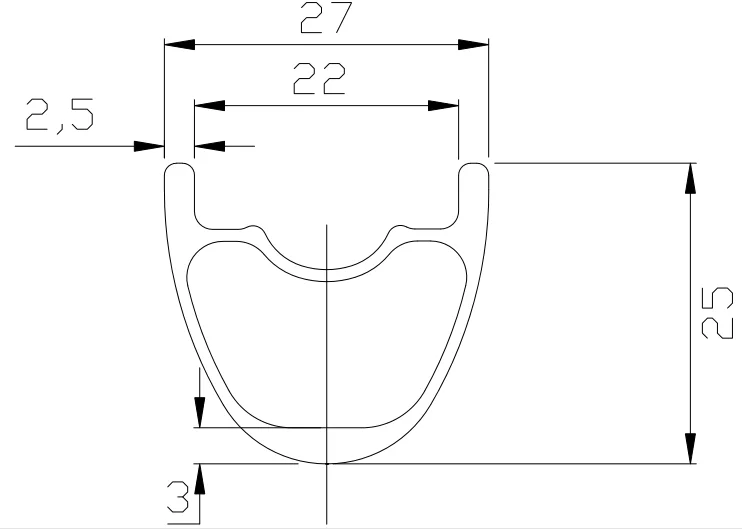 Excellent 990g 650B MTB XC 27mm tubeless carbon wheelset 25mm deep straight pull 27.5er wheels 15x100 12x142 UD 3K matte glossy 24H 28H 1