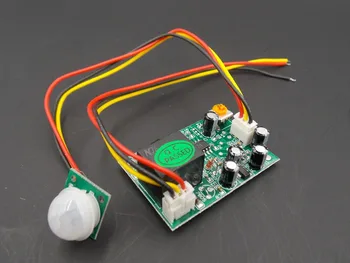 

12V PIR IR Pyroelectric Infrared Module Adjustable Relay Output Sensor NEW