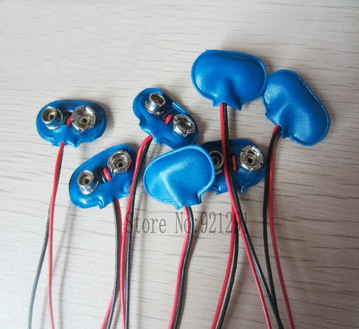 50pcs/lot! 9V 9 Volt Battery Clip Holder Connectors Plug Snap Type Lead
