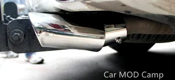 

For Toyota Land Cruiser Prado FJ150 2010-2018 Stainless Steel Rear Exhaust Muffler Tail Tip End Pipe 1pcs Car Styling!