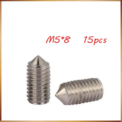 15 шт. набор винтов из нержавеющей стали 304 M5 * 8 мм|set screw|screw m5screw screw |