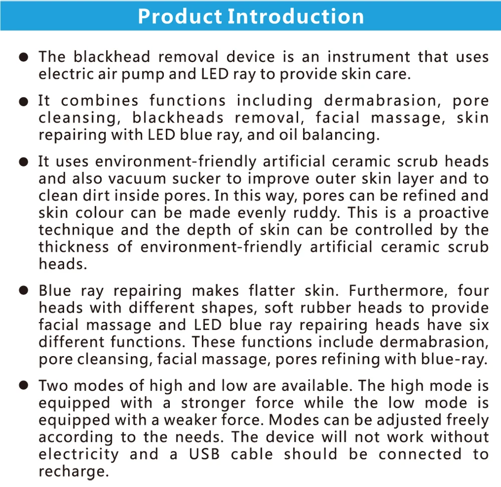 Ventosas a Vácuo do Diamante da Massagem Facial do Cuidado da Pele Máquina de Levantamento de Limpeza Profunda da Pele Facial Pore Cleaner Remoção Cravo 15 Utensílios de cuidado facial