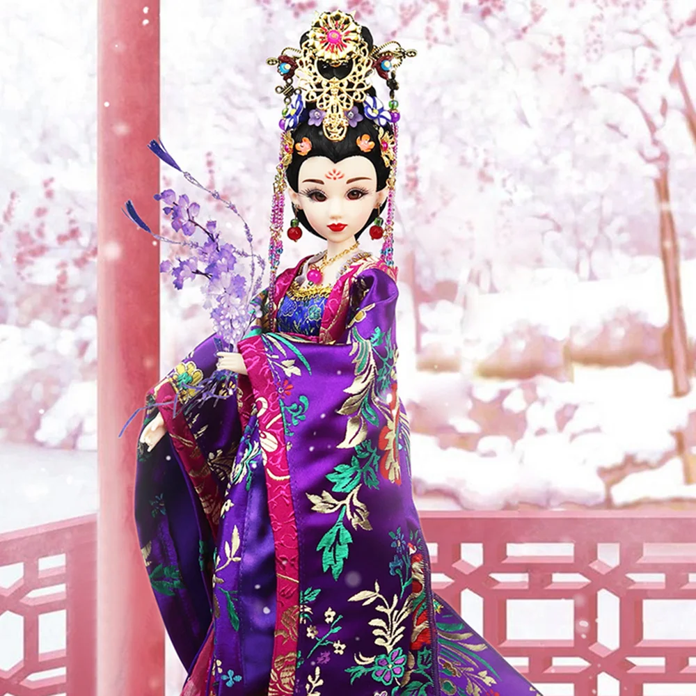 Кукла Шарм Fortune Days East древняя китайская Ziyuan 1/6 с макияжем 14 суставов