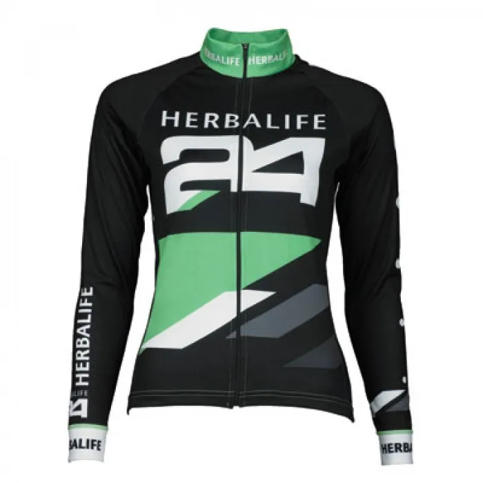 2015 Herbalife long sleeve cycling jersey for spring abbigliamento