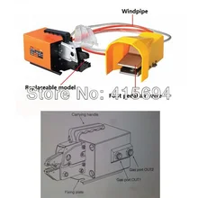 Пневматический обжимной станок для видов терминалов со сменными штампами, Пневматический обжимной инструмент