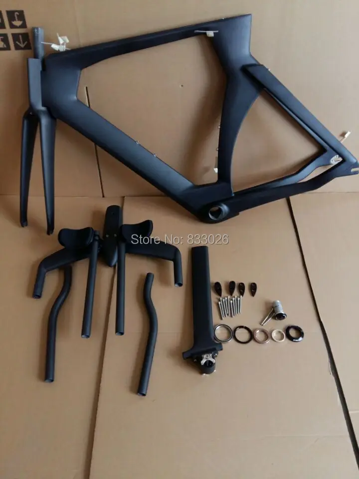 Top Beteery store  New Model Carbon Time Trial bike  Carbon TT frame with carbon wheel ful carbon tt bike for sale 1