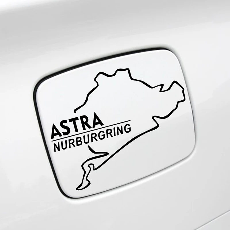

Car Fuel Tank Cap Auto Decoration Stickers For Opel Astra J H G Auto Reflective Racing Nurburgring Vinyl Decals Car Accessories