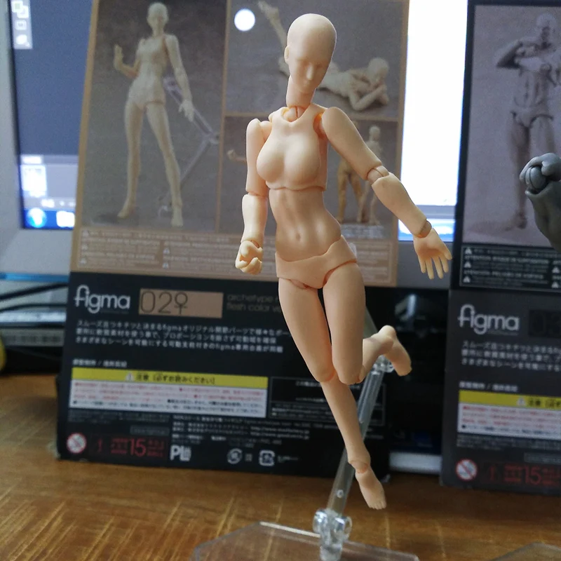 SHFiguarts BODY KUN/BODY CHAN body-chan body-kun серый цвет Ver. Черная ПВХ фигурка Коллекционная модель игрушки