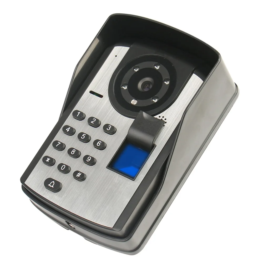 Yobang безопасности 7 дюймов дисплей Wifi беспроводной видео телефон двери пароль видеодомофон дверной звонок камера + блокировка блока питания