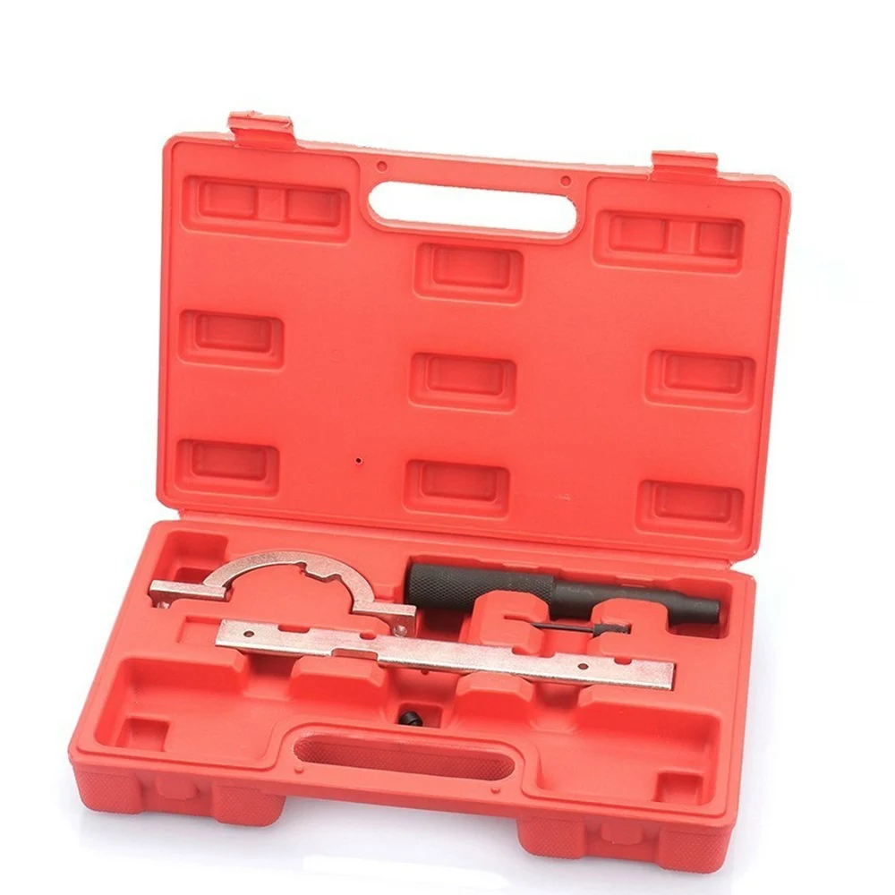 

MR CARTOOL Engine Timing Tool Setting Locking Tool Kit Chain Drive For Vauxhall Opel Suzuki 1.0 1.2 1.4 Timing Tool with Red box