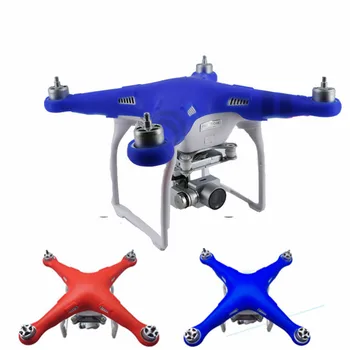 

FPV Drone Body Shell Protective Silicone Cover Skin case for DJI Phantom 3 Rc Quadcopter Helicopter FPV Camera drone Accessories