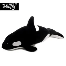 Дропшиппинг Millffy Killer подушка в форме Кита плюшевые orca мягкие морские животные peluche dolphins Кукла Мягкие игрушки для детей мальчиков и девочек