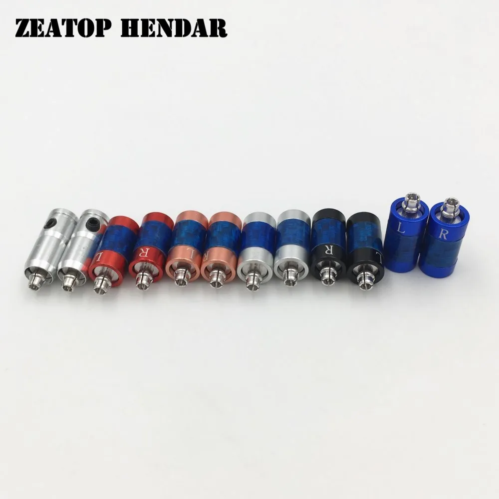 

5Pair MMCX Earphone Male Pin Plug for Shure ED5 SE535 Carbon Fiber Shell Rhodium Plated Silver Connector 6 Type Choose