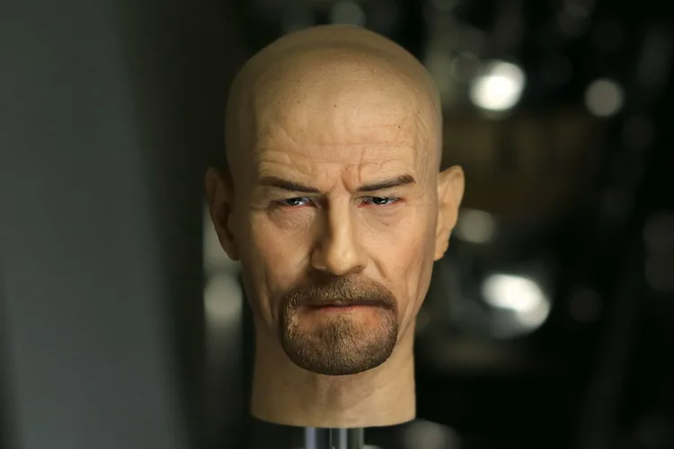 [ESTARTEK] 1:6 высокого качества Breaking Bad Walter White Head Sculpt Bryan Cranston Head для 1" Коллекционная Фигурка DIY