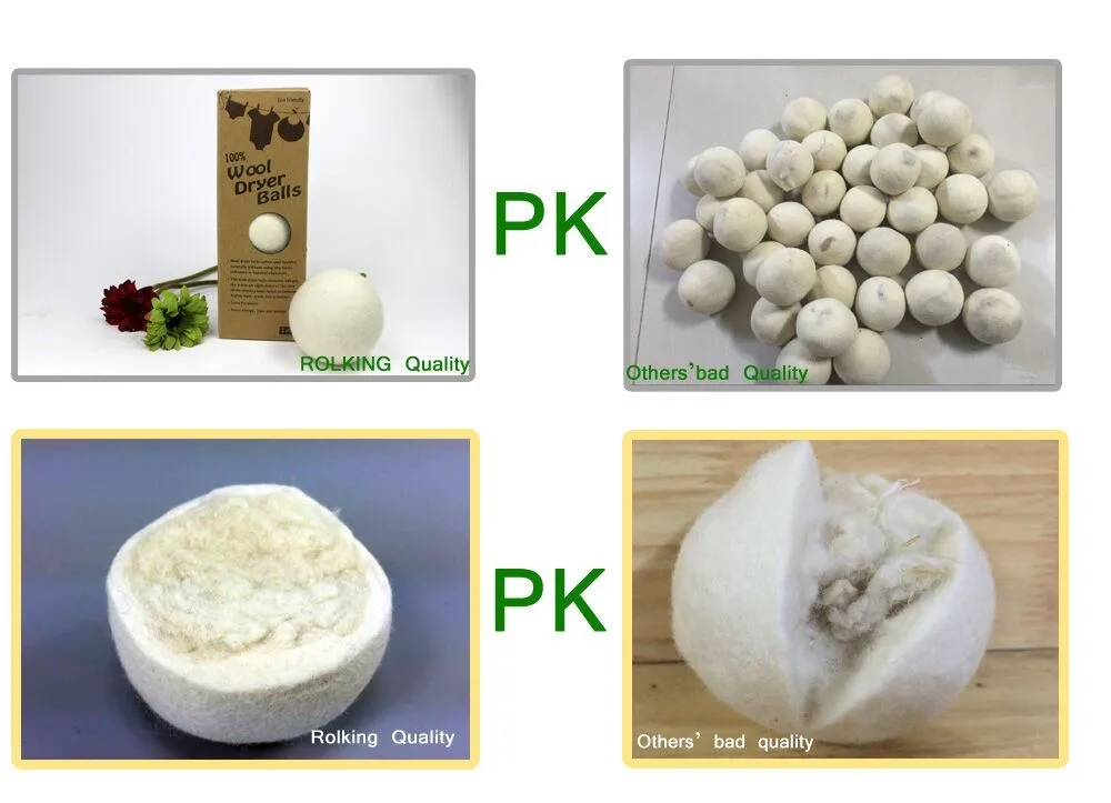 3 шт./лот) Прачечная овец шарики-сушилки: все натуральный органический материал софтнер прачечная, используя Специальное предложение; низкая цена