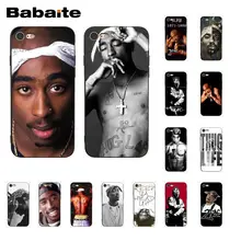 Babaite 2Pac Tupac Amaru Shakur чехол для телефона для iphone 11 Pro 11Pro Max X XS MAX 6 6s 7 7plus 8 8Plus 5 5S SE XR