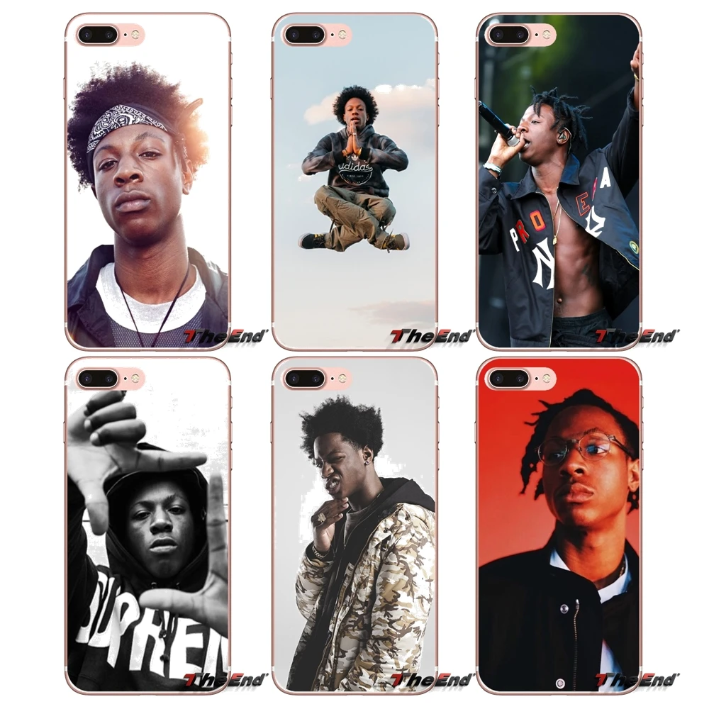 

For Apple iPhone X 4 4S 5 5S SE 5C 6 6S 7 8 Plus 6sPlus 6Plus 7plus 8plus Transparent Soft Shell Covers JOEY BADASS
