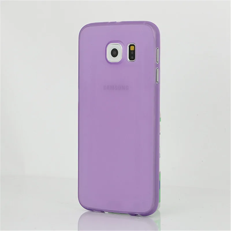 Ультра Тонкий Матовый Ясно Мягкая Обложка Чехол Для Samsung Galaxy S3 S4 S5 S6 S7 край S3/S4/S5 mini