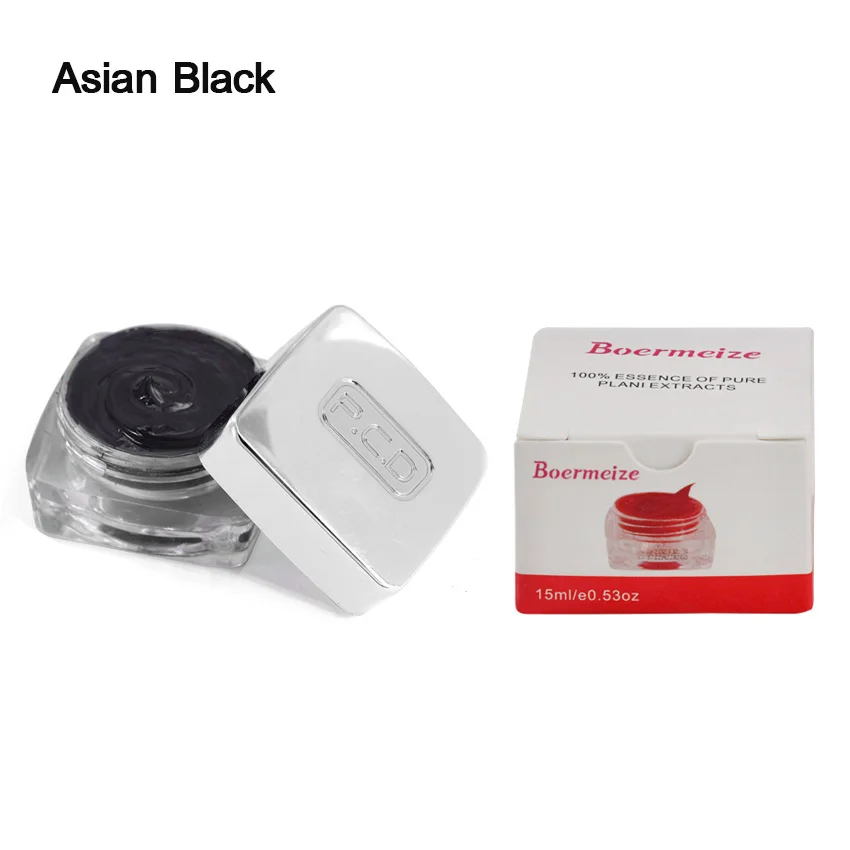 

Asian Black Tattoo Inks Pigment PCD Permanent Makeup Eyebrow Eyeliner Microblading Beauty Cosmetic Non-toxic Inks Tattoo Machine