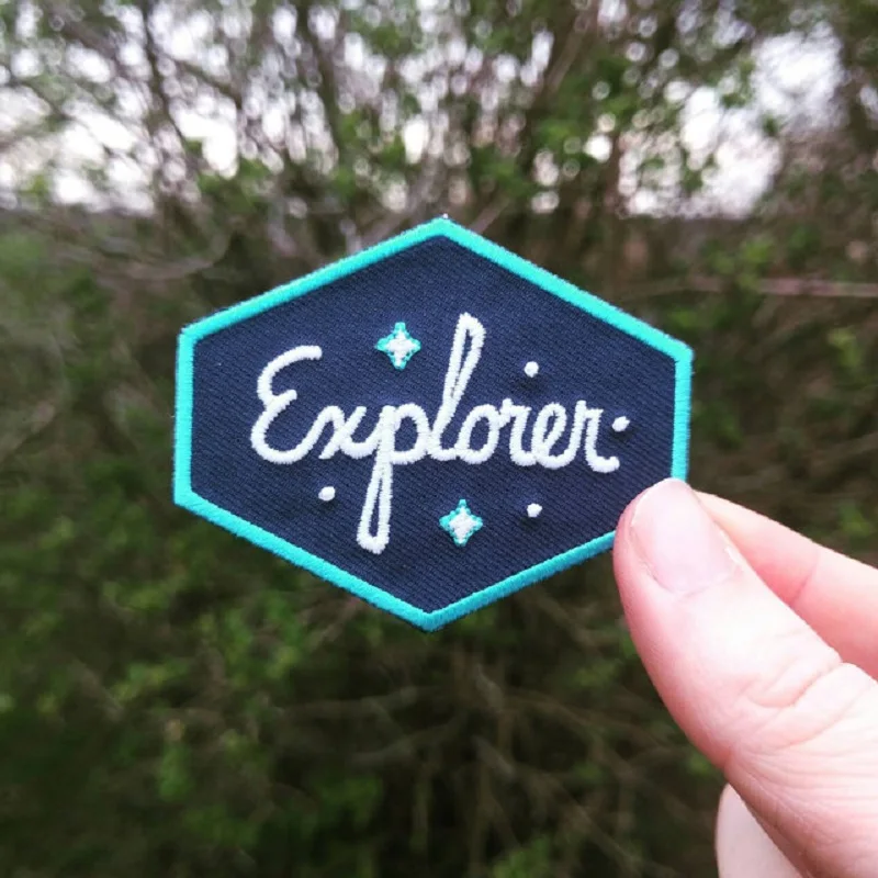 

Explorer Patch Outer Space Patches Space Explorer Travel Patches Badges