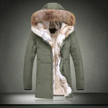 2016New Winter Plus Size Men Lovers Clothes Coats Parkas Hooded Jacket Thickened Warm Fur Collar Men’s Down Jacket Free Shipping