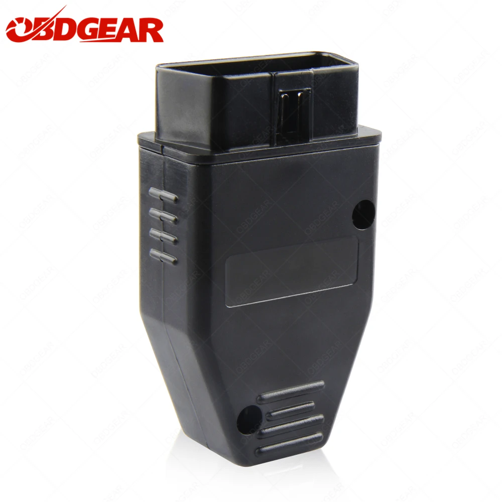 Универсальный OBDII OBD2 16Pin разъем OBD II штепсельная розетка адаптер OBD 2 разъем с корпус 16Pin OBD II OBD2