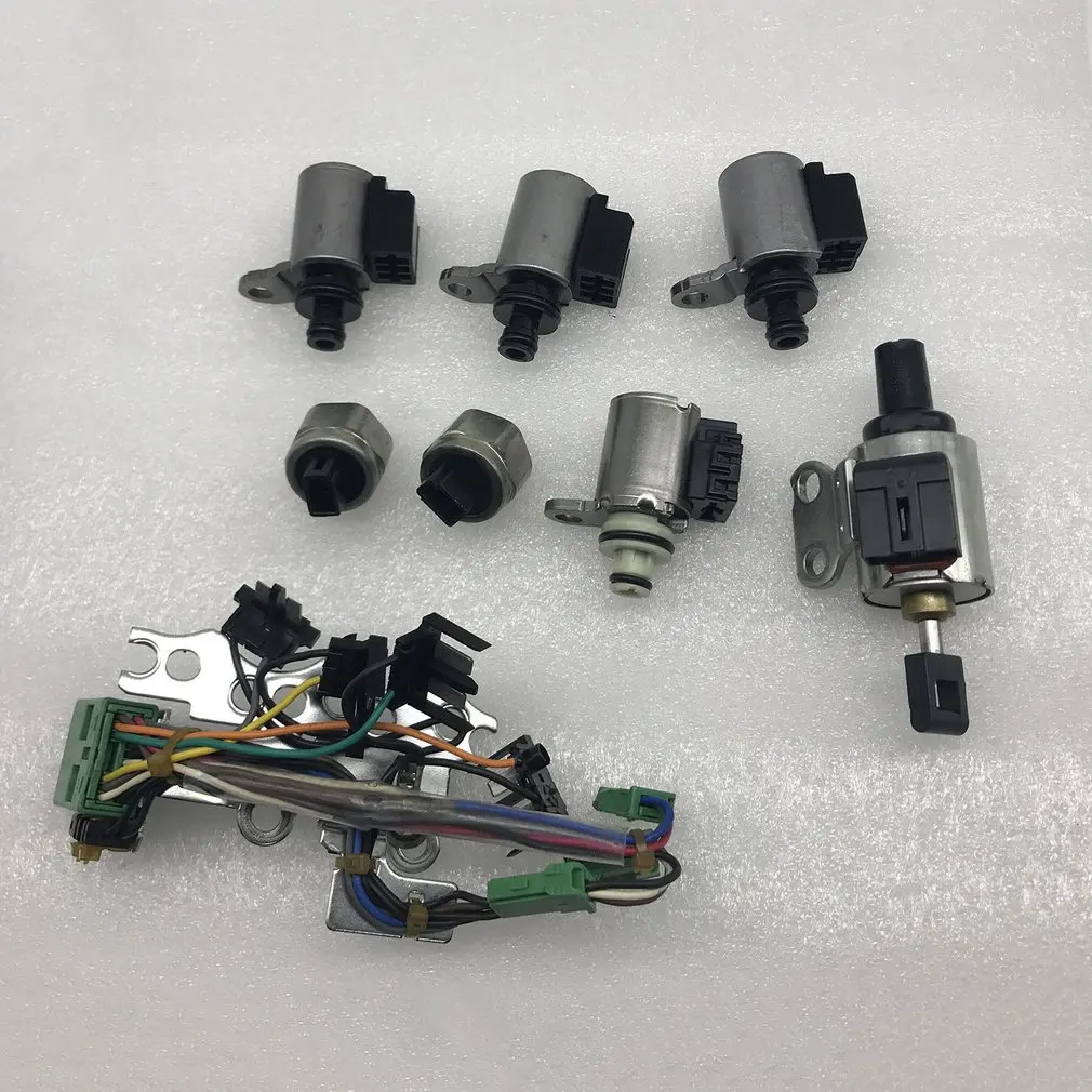 

JF011E/RE0F10A/F1CJA Solenoid Valve 7-piece Transmission Equipment Solenoid For Nissan Dodge Jeep